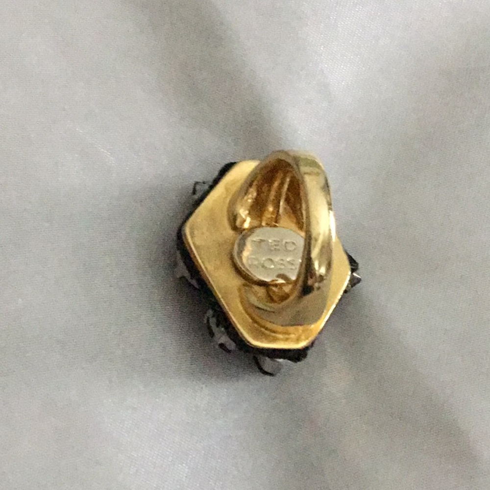 Black Stone Ring - image 2